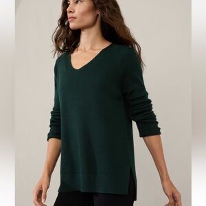 Athleta Hanover V Neck Sweater